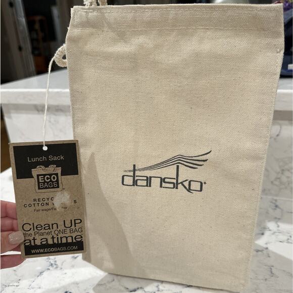 NEW Dansko Lunch Sack Eco Bags 7" x 5" x 12" - Picture 2 of 6